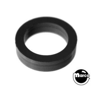 Spacer - nylon black .531 x .74 x .187 inch tall