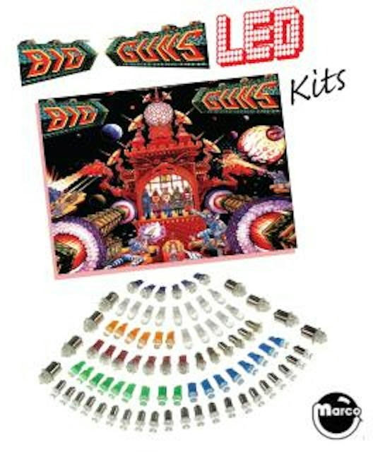 BIG GUNS (Williams) LED kit