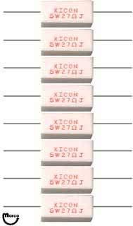 Resistor kit Williams System 3-7