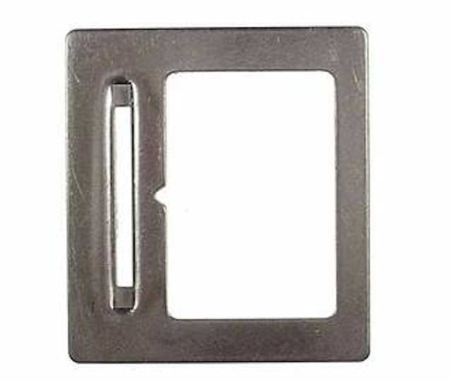 Coin entry plate - Williams quarter 1A-4215-3