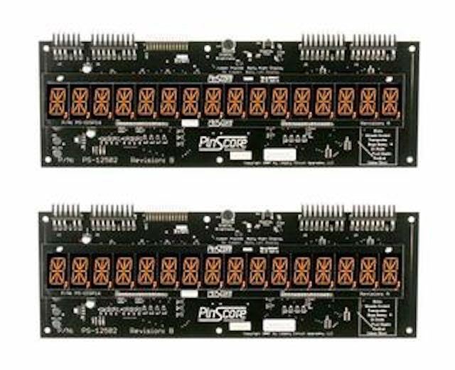 PINSCORE Display System Williams 11B & C