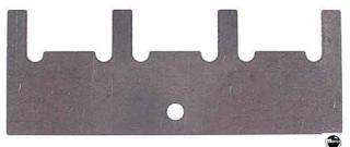 Reset plate Williams 4 bank
