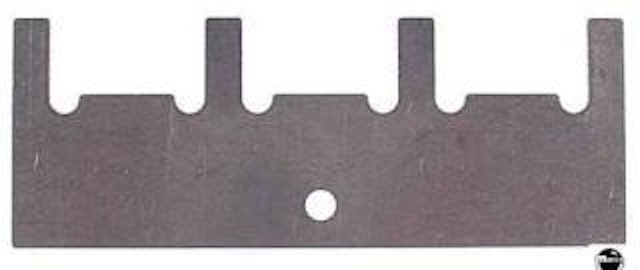 Reset plate Williams 4 bank