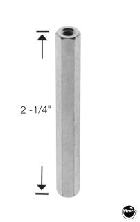 Hex spacer 1/4 f-f 6-32 x 2-1/4 inch