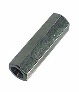 Hex spacer 1/4 f-f 6-32 x 5/8 inch