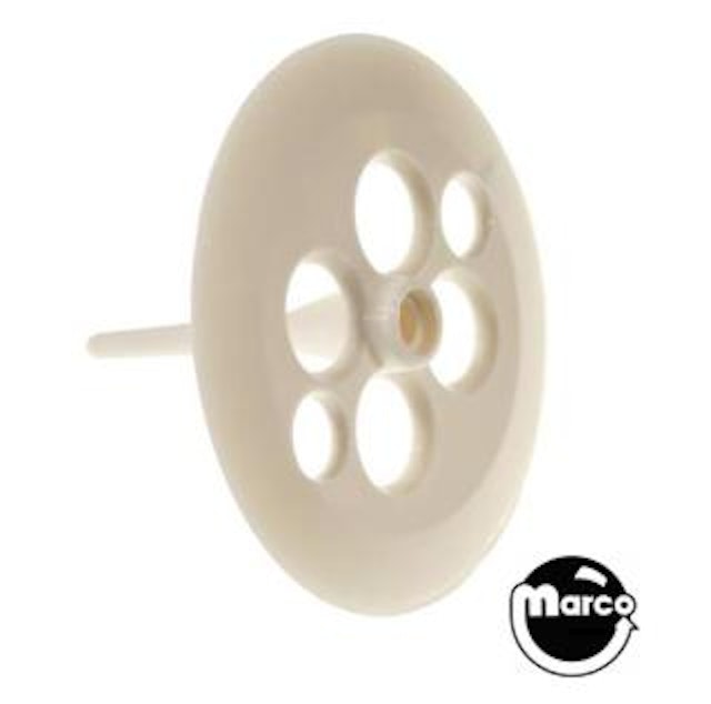 Pop bumper skirt - white
