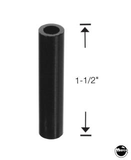 Spacer - plastic 1-1/2 inch black