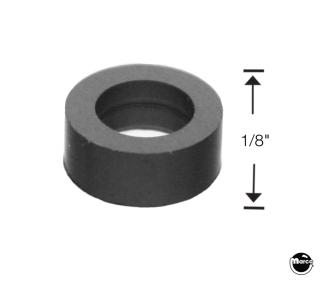 Spacer - plastic 1/8 inch black