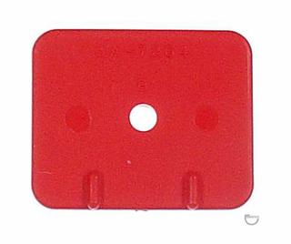 Target face - rectangle red 3A-7264