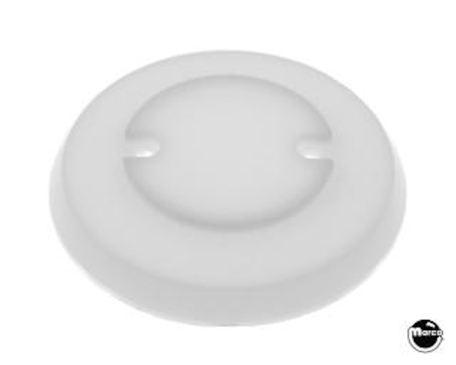 Pop bumper cap white opaque