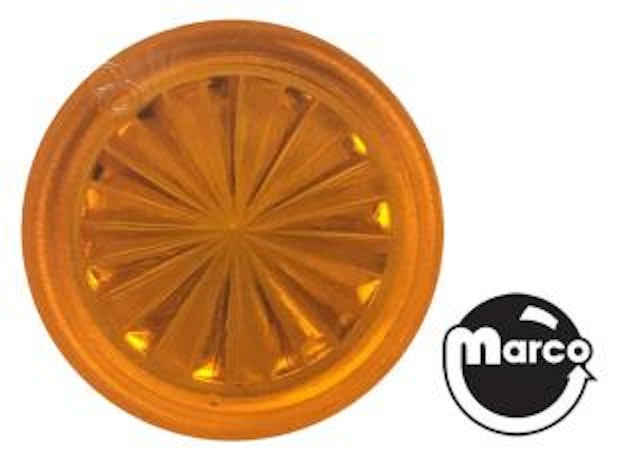 Insert - circle 3/4 inch orange starburst