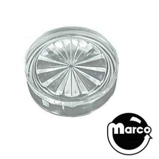 Insert - circle 3/4 inch clear starburst