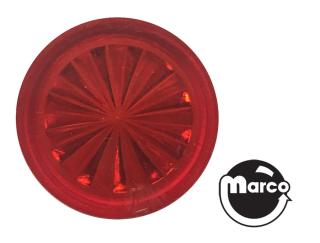 Insert - circle 3/4 inch amber starburst