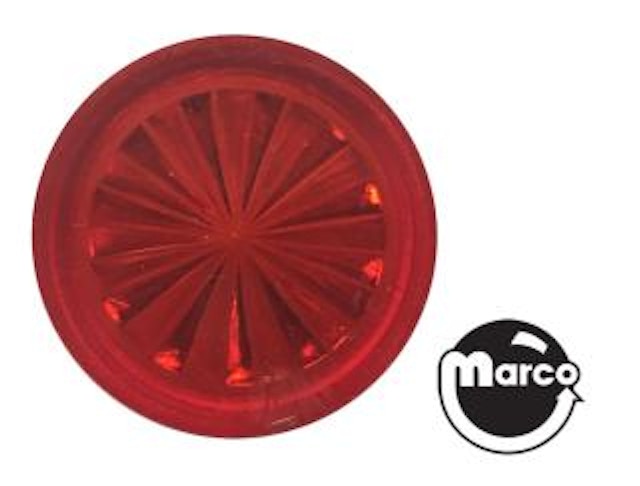 Insert - circle 3/4 inch amber starburst