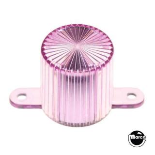 Dome with screw tabs - violet