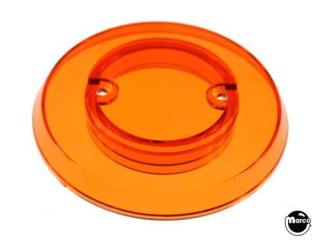Pop bumper cap - amber transparent