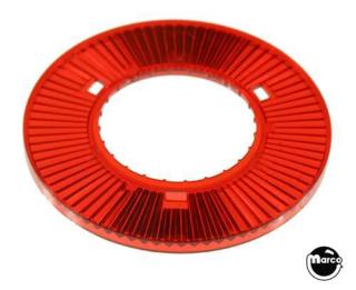 Pop bumper collar - red