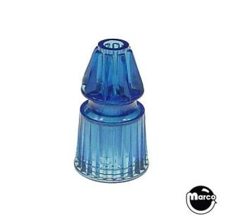 Post #8 x 1-3/16 inch star blue transparent