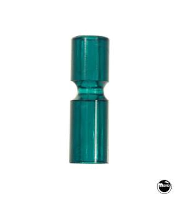 Post - 1-1/4 inch narrow teal trans.
