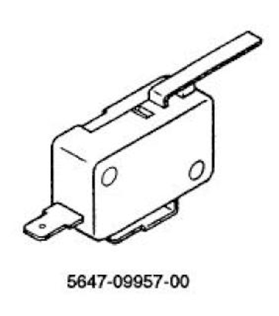 Switch mini w/flat blade 1.05 inch 180-5009-00