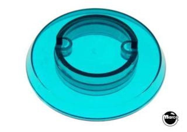 Pop bumper raised center cap - teal USE 03-8254-25