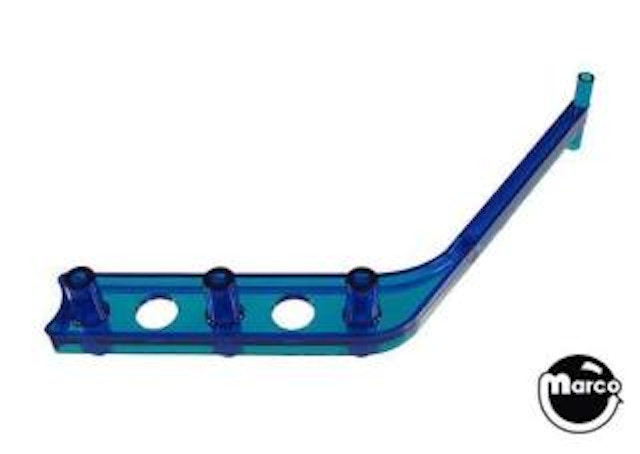 Flipper lane return guide blue