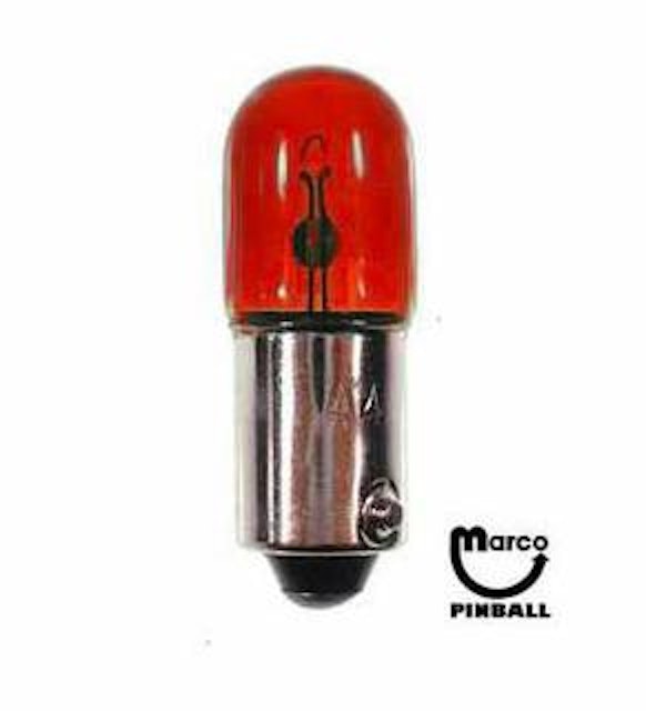 Lamp #44 Miniature - red 10 pack