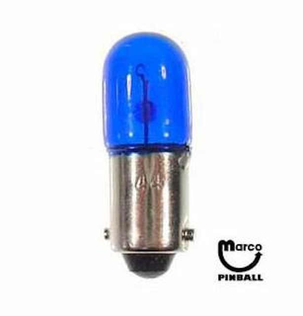 Lamp #44 Miniature - blue 10-pack
