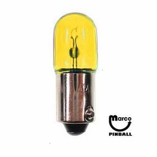 Lamp #44 miniature - yellow 10 pack