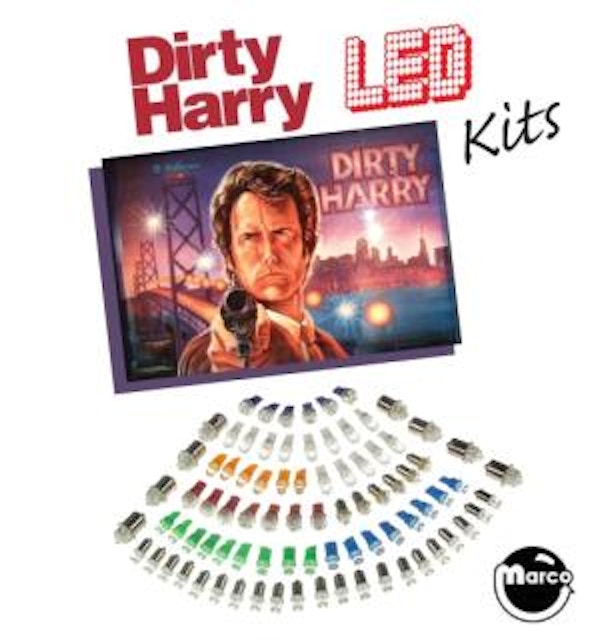 DIRTY HARRY (Williams) LED lamp kit