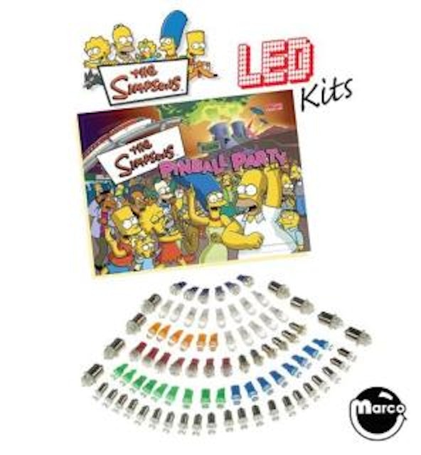 SIMPSONS PINBALL PARTY (Stern) LED kit