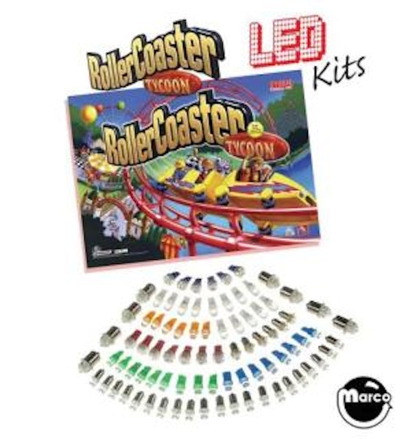 ROLLER COASTER TYCOON (Stern) LED kit
