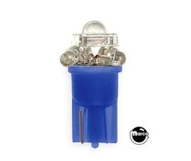 LED lamp #555 base blue 4+1 tower