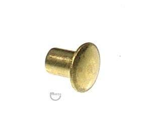 Rivet - 1/8 x 5/32 inch brass