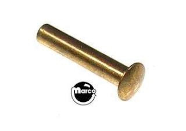 Rivet - 1/8 x 5/8 inch brass