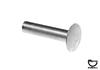 Rivet - 1/8 x 9/16 inch nickel