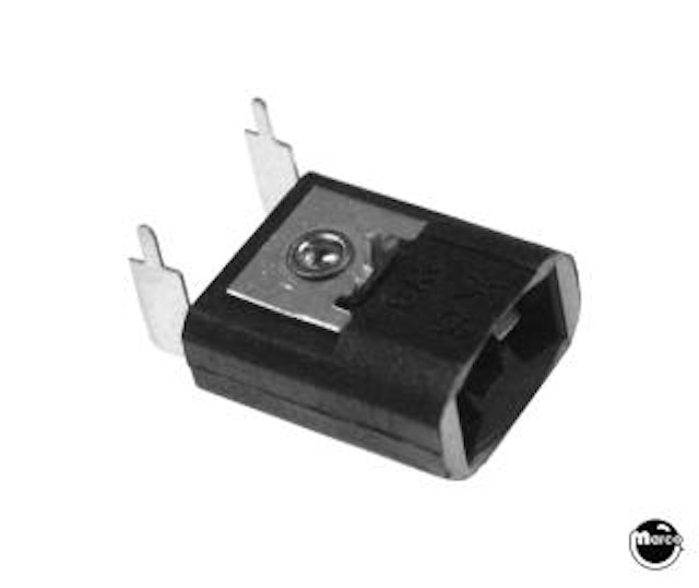 Lamp socket - wedge PCB 3 pin USE 24-8805