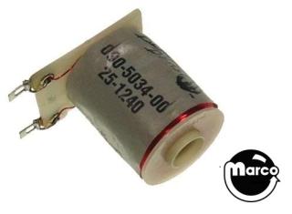 Coil - solenoid and diode 25-1240 DE / Sega / Stern