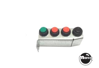 Service switch assembly 4 bank Stern 535-6860-04