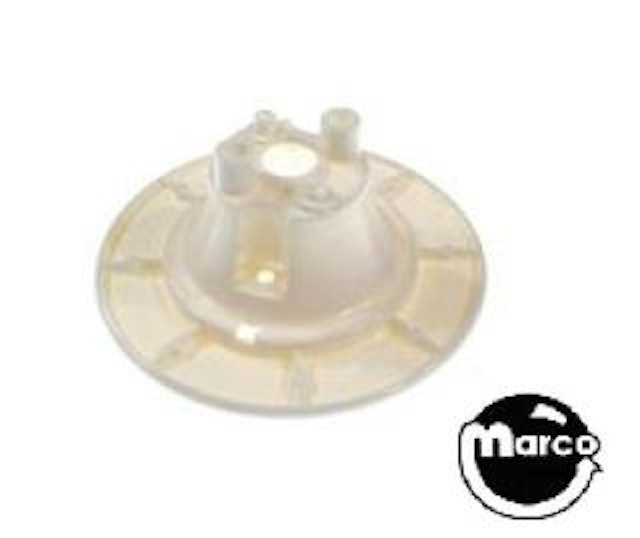 Pop bumper body Gottlieb white without inserts D10435W