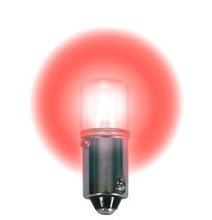 LED lamp - bayonet 12.8v red 20-25ma LM1012MB-R