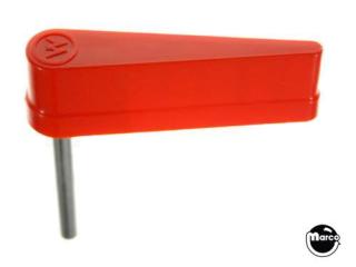 Flipper & shaft Williams logo red