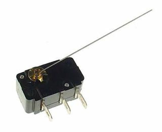 Coin microswitch with 3 inch wire 41-700 27-1092