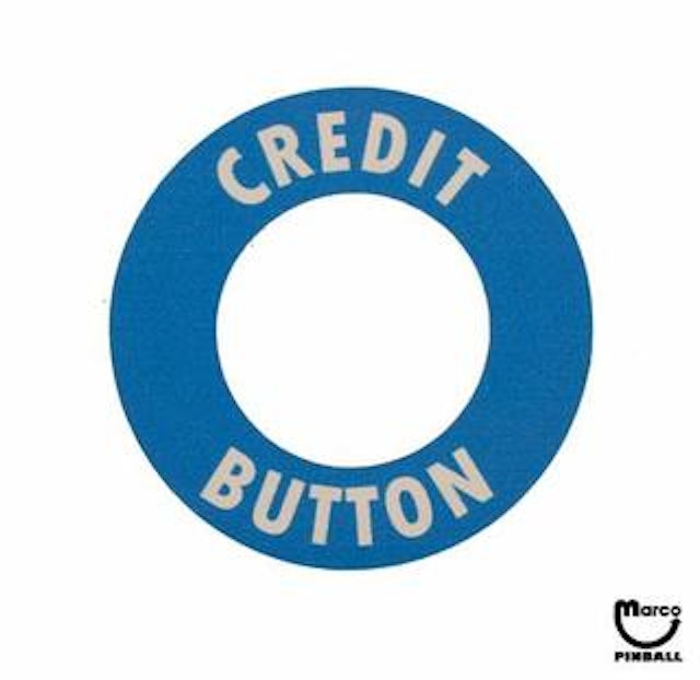 Credit button sticker Stern