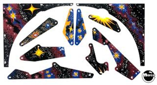 METEOR (Stern) Plastic set PP1477