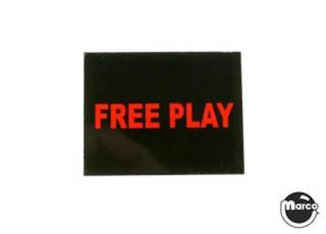 Price plate CCM/Stern Free Play red