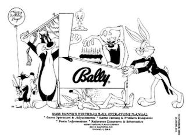 BUGS BUNNY (Bally) Manual DOC1103