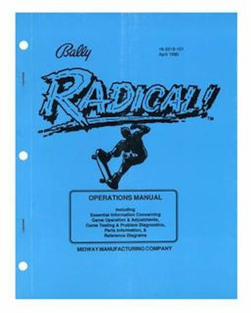 RADICAL (Bally) Manual