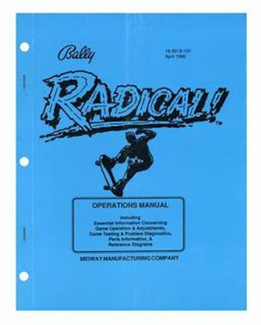 RADICAL (Bally) Manual