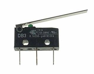 Subminiature switch & lever actuator 1.25 inch